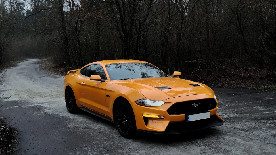 Ford Mustang GT Orange Fury
