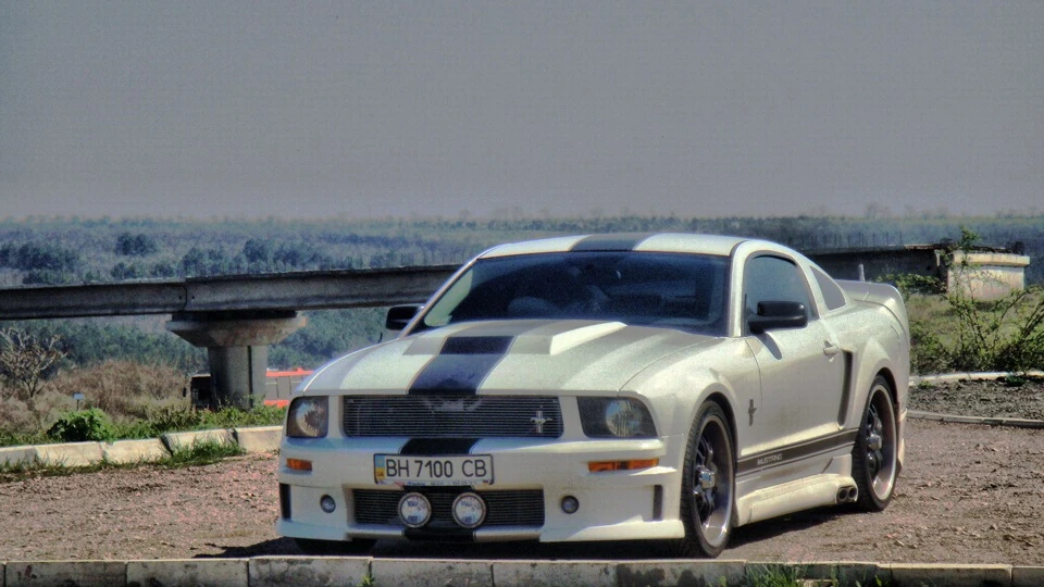 Ford Mustang Снігмобіль =) 4