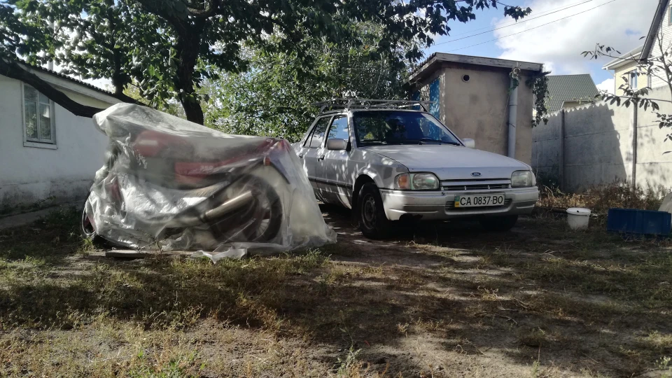 Ford Orion карб от ваз2108 на газу 4