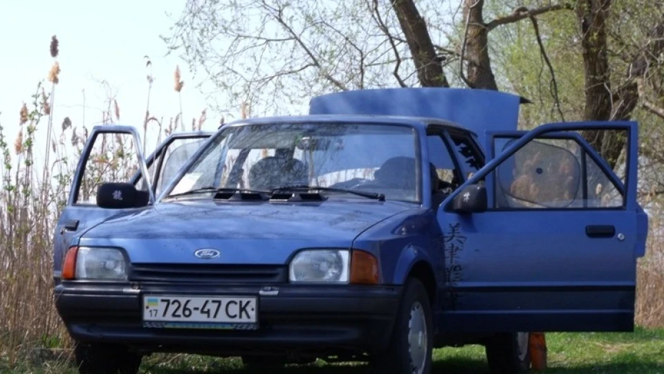 Ford Orion with usa heart