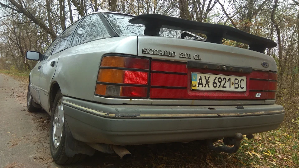 Ford Scorpio 2.0 асфальт. 5