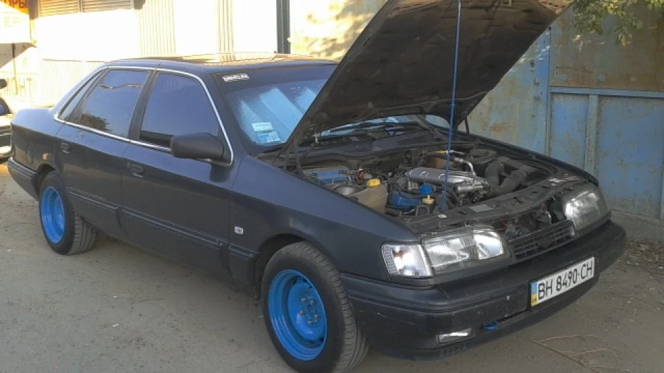 Ford Scorpio 2.9, Ghia, чорний Gangster 2