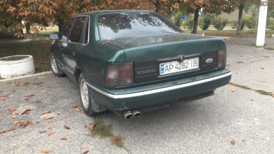 Ford Scorpio Mercedes на мінімалках 2