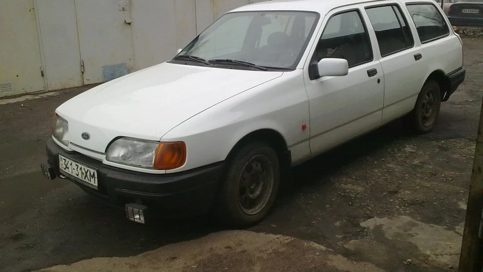 Ford Sierra 2.3 Diezel Білий танк 3