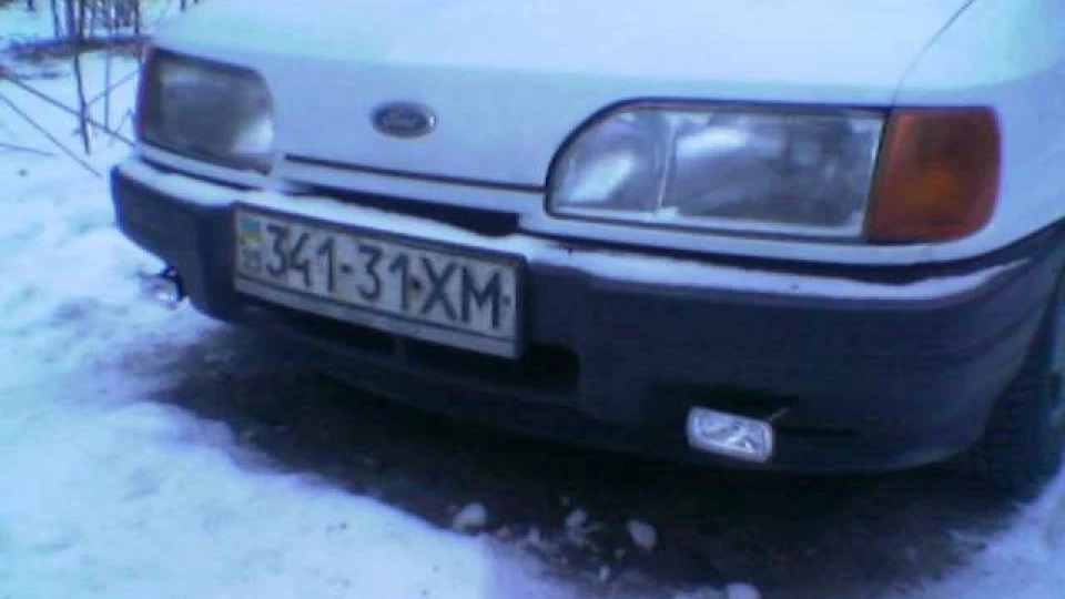 Ford Sierra 2.3 Diezel Білий танк 5
