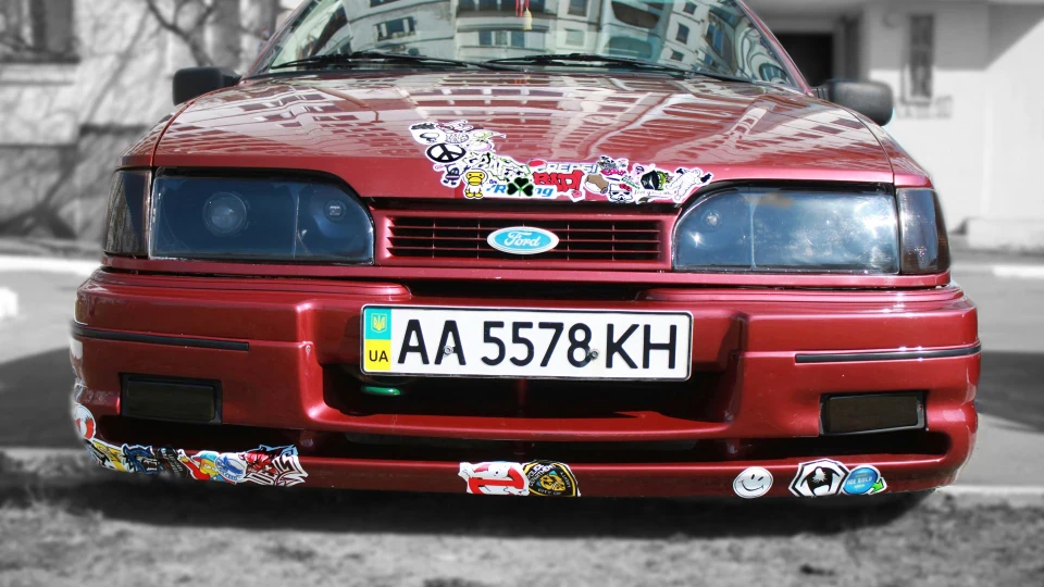 Ford Sierra ★ ♠Black♠ & ♦Red♦ ★ 2
