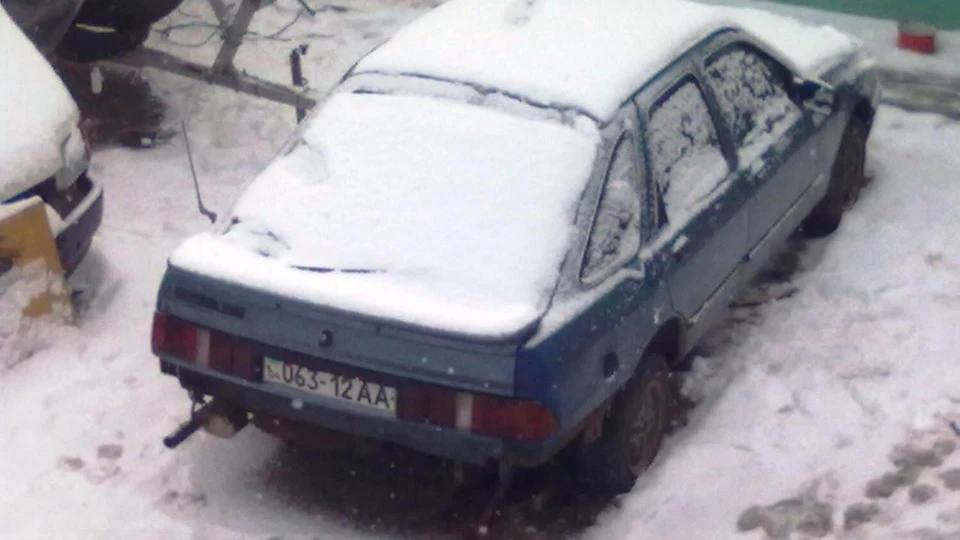 Ford Sierra Вона сама захотіла))) 2