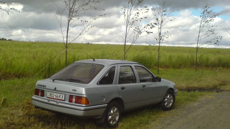 Ford Sierra сірий кардинал 2