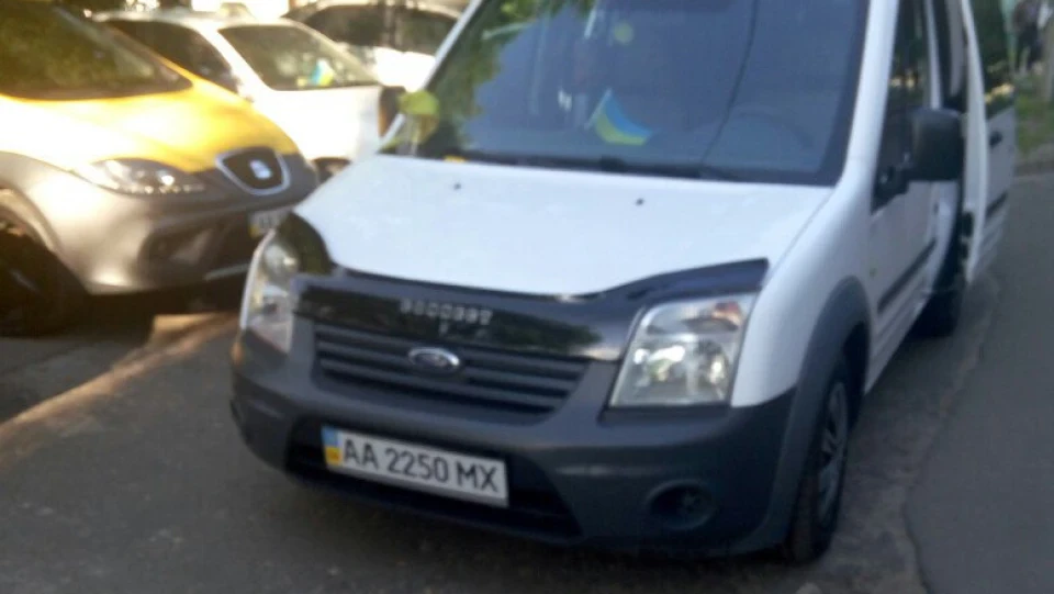 Ford Transit Connect =Білий клац=