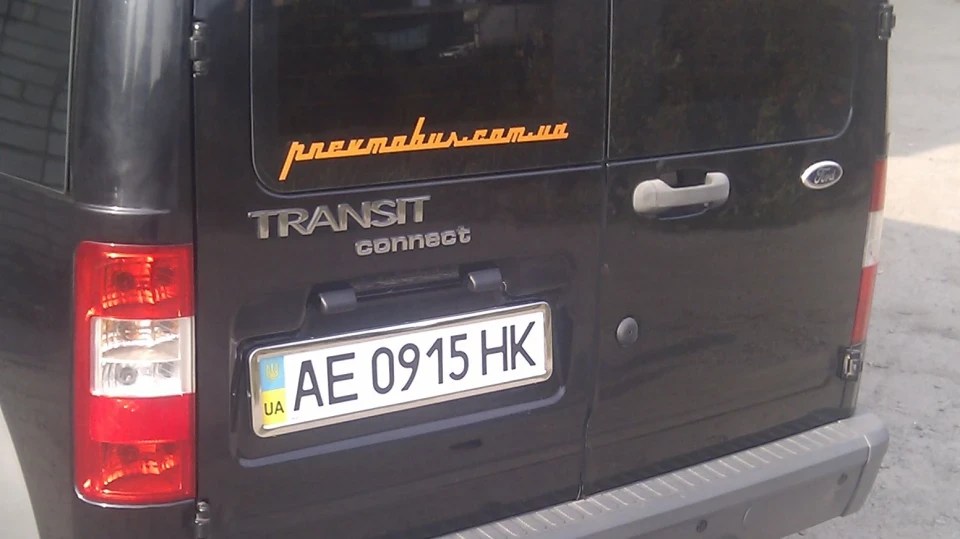 Ford Transit Connect Чорна пантера 5