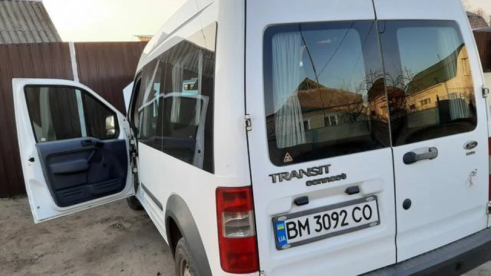 Ford Transit Connect Морознобілий Акваріум 2