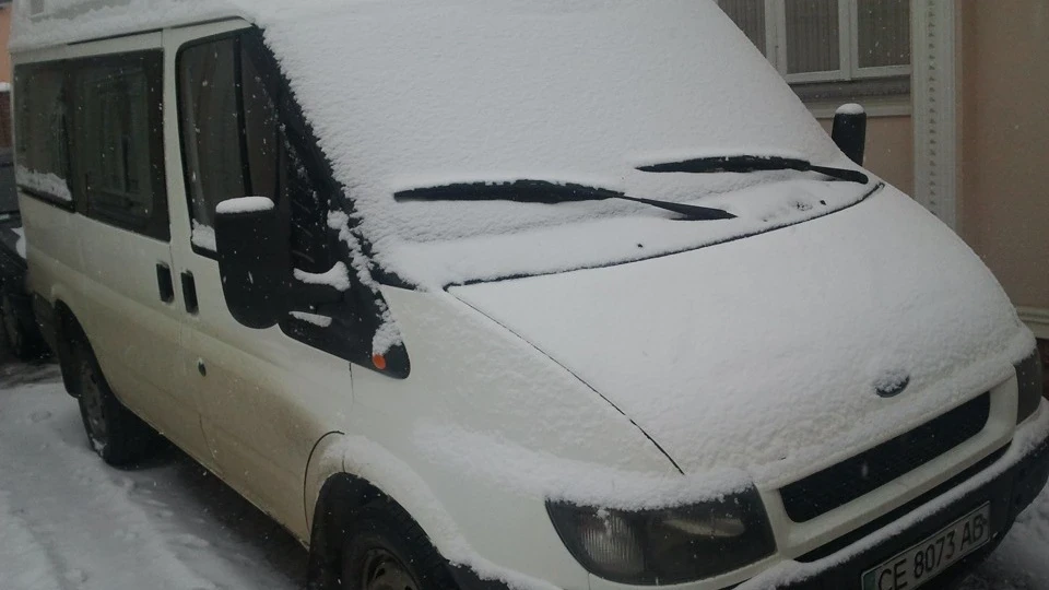 Ford Transit білий-білий