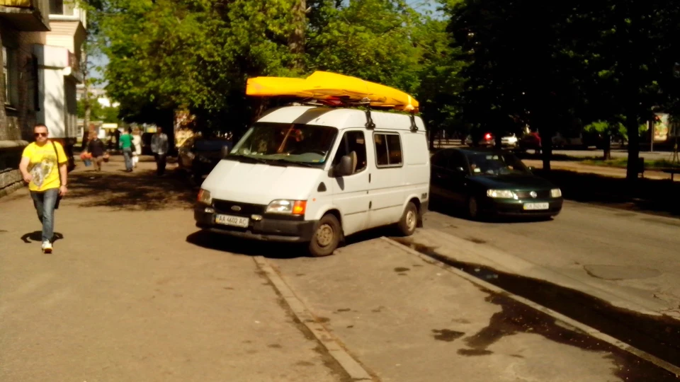 Ford Transit Kayak Bus