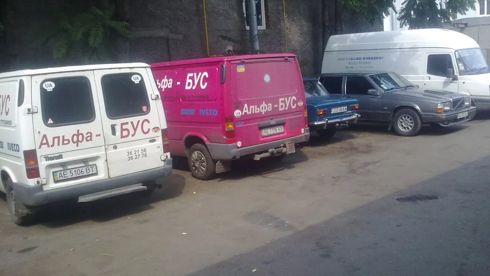 Ford Transit Рожевий СЛОНЯ