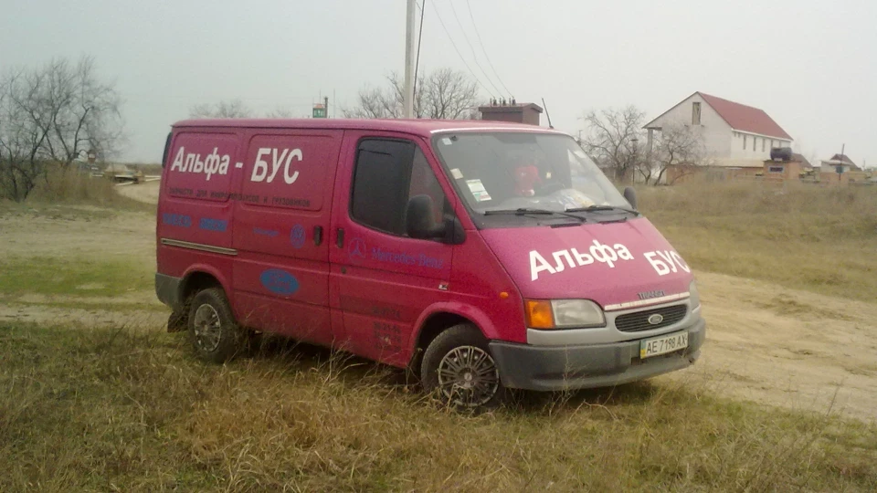 Ford Transit Рожевий СЛОНЯ 3