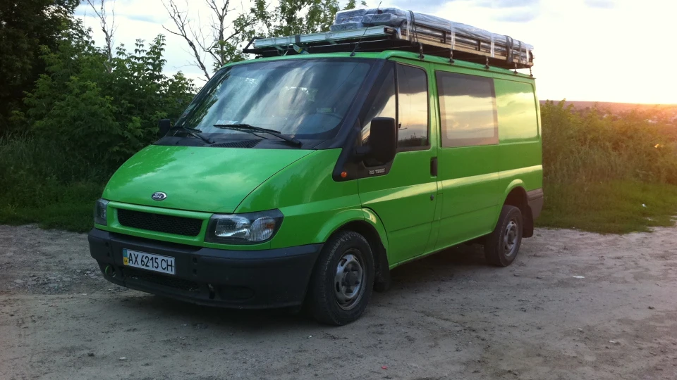 Ford Transit зелений крокодильчик 4