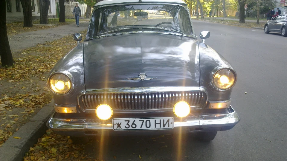ГАЗ 21 двоквітка 4