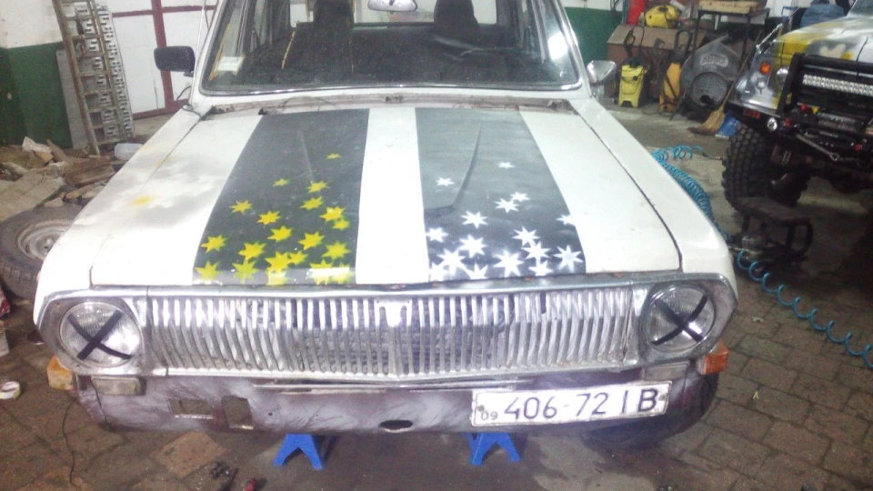 ГАЗ 24 адовий корч 2