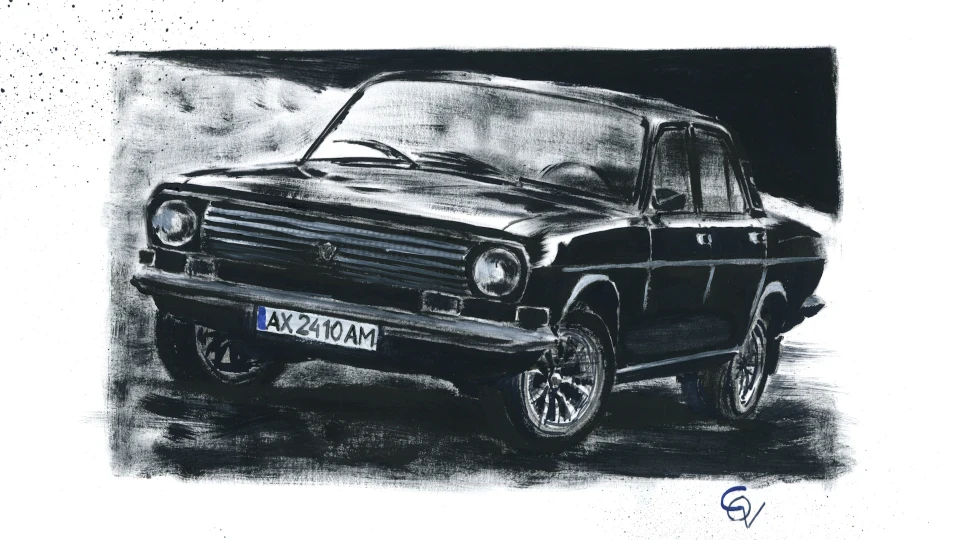 ГАЗ 24 V8 M60B40 Чорна Хмара 2