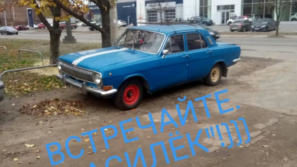ГАЗ 24 Васильковий)