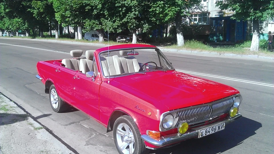 ГАЗ 24 волга кабріолет