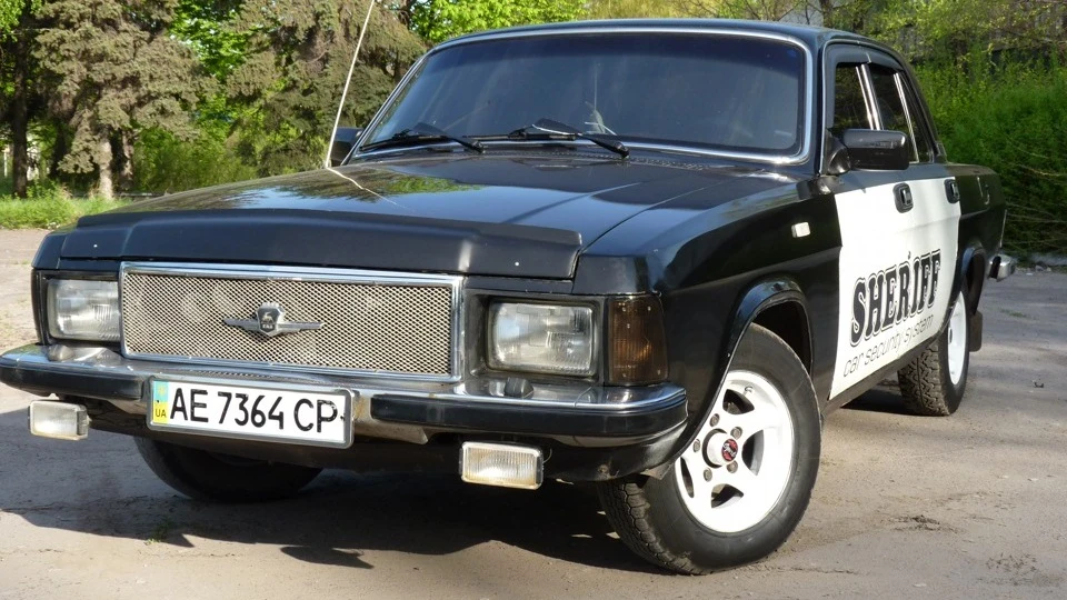 ГАЗ 31 02 Black SHERIFF