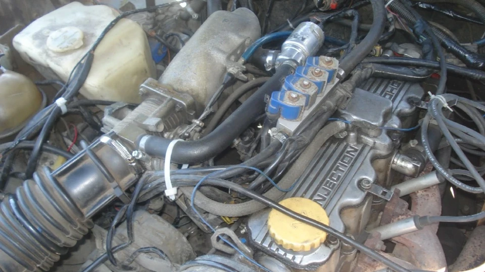 ГАЗ 31 C20NE (2.0i) + газ 2