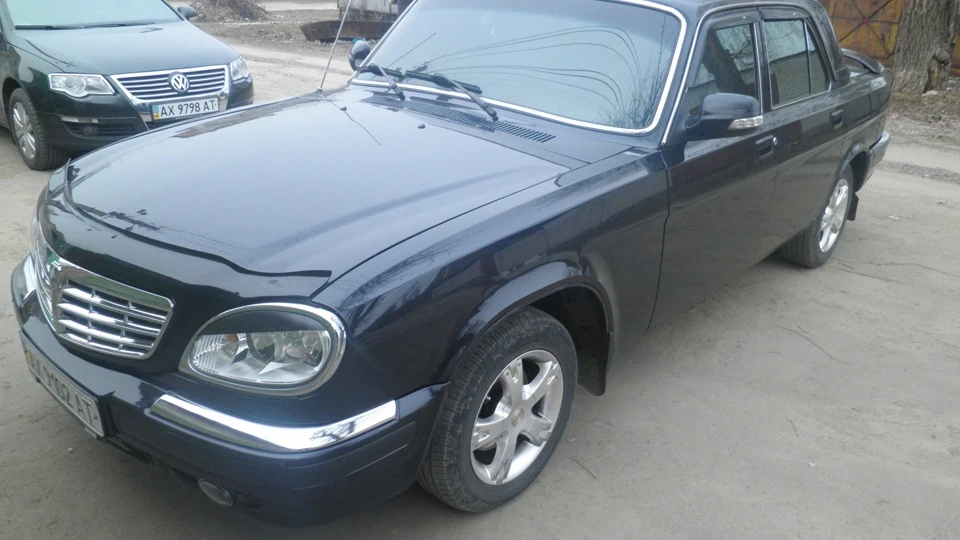 ГАЗ 31 газ31105 чорна 3