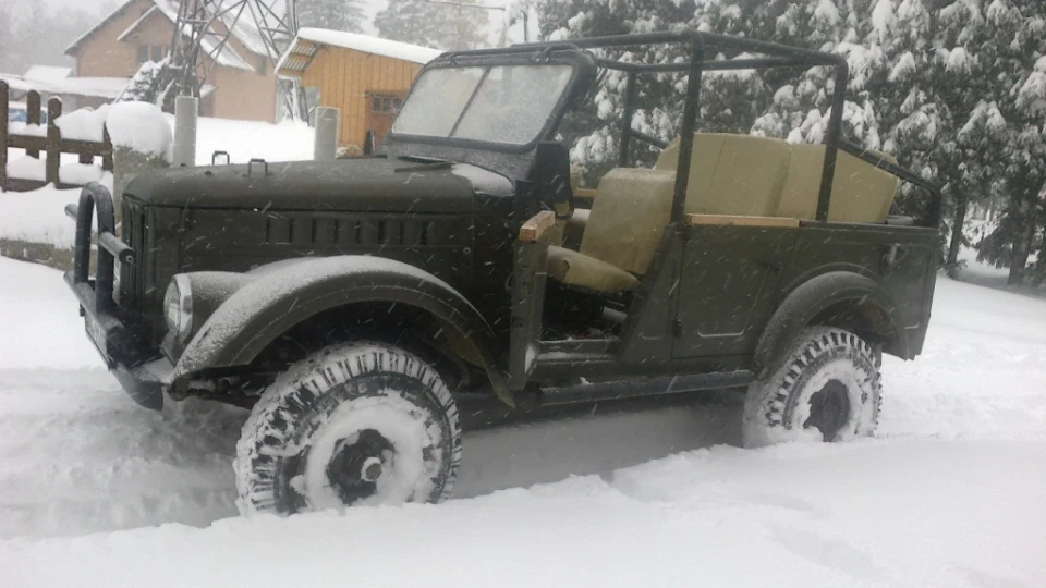 ГАЗ 69А легенда гірський позашляховик 3