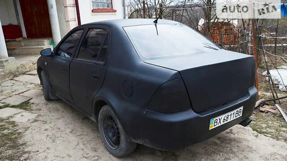 Geely CK Чорний мат завжди п$здат 4