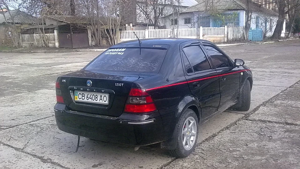 Geely CK чорний металік СК2 3