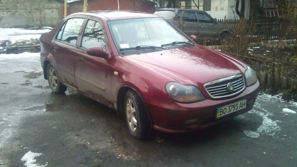 Geely CK ЧЕРВОНИЙ МЕТАЛІК
