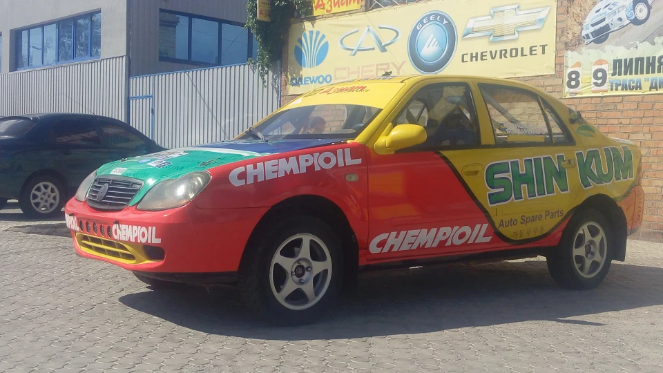 Geely CK RALLY car 3