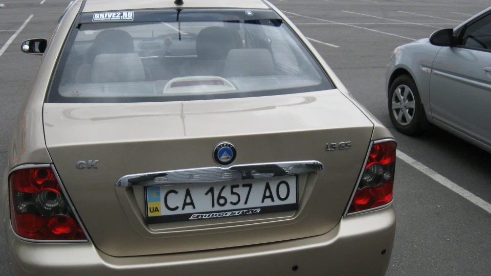 Geely CK сонце пустелі 4