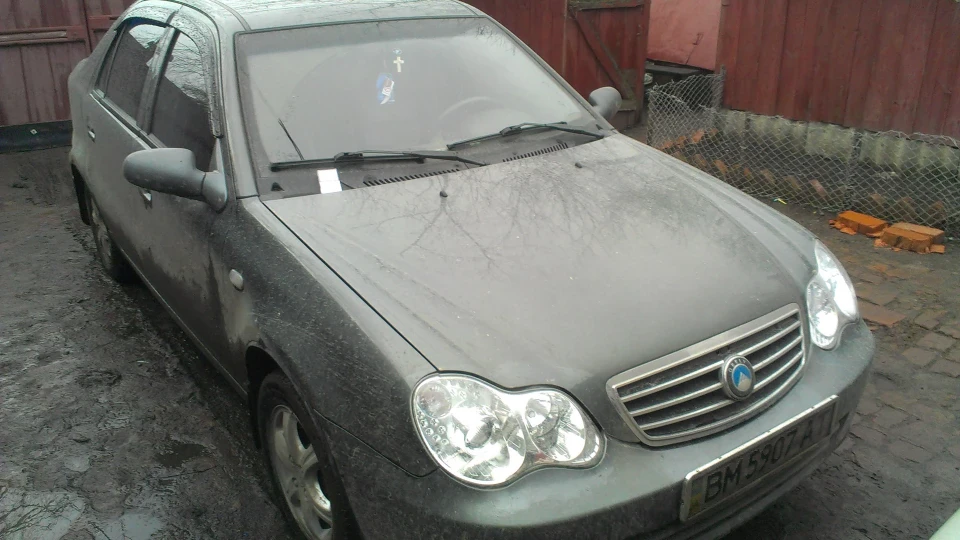 Geely CK ваш вогонь 3