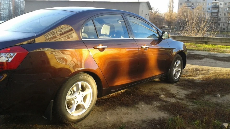 Geely Emgrand EC7 FE-1 Варіатор(Comfort AT) ГБО 5