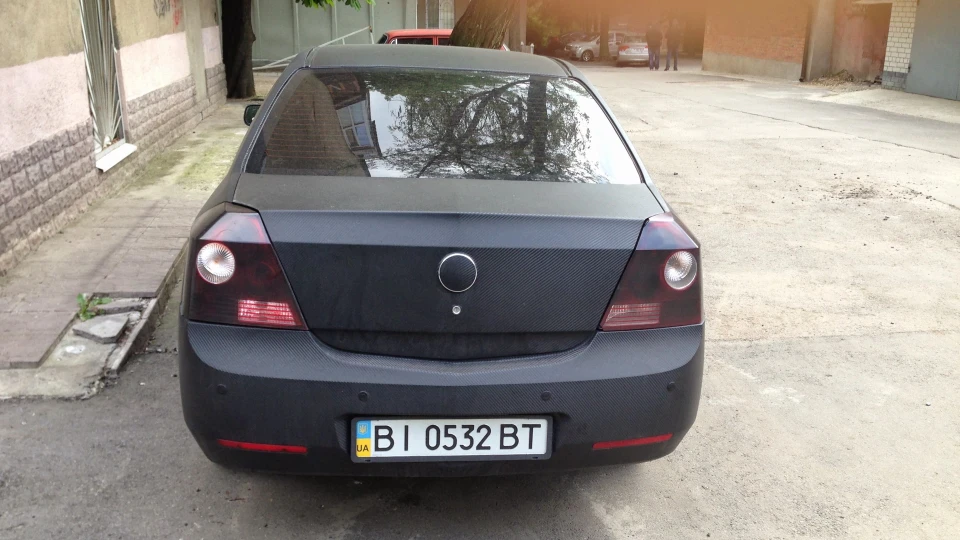 Geely MK пленка карбон