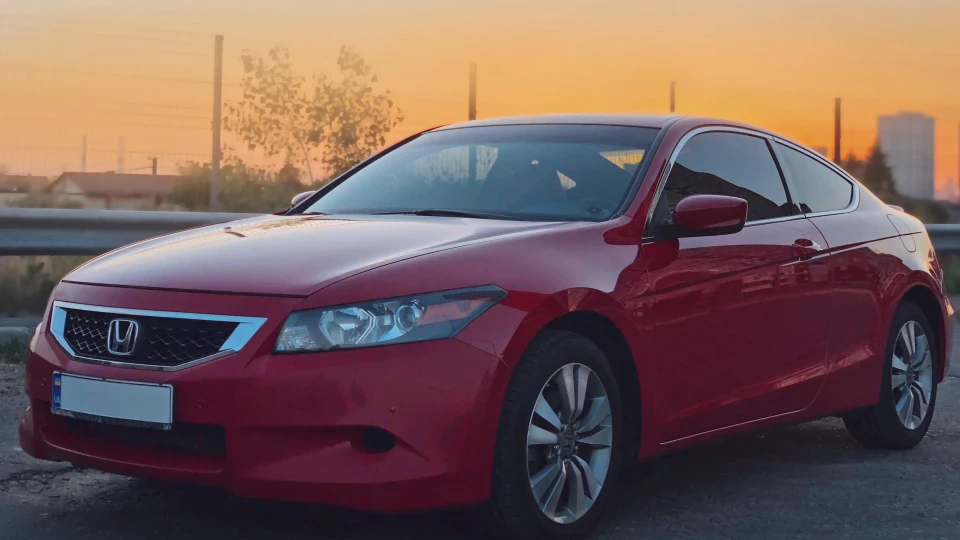 Honda Accord Coupe 2.4l S San Marino Red 2