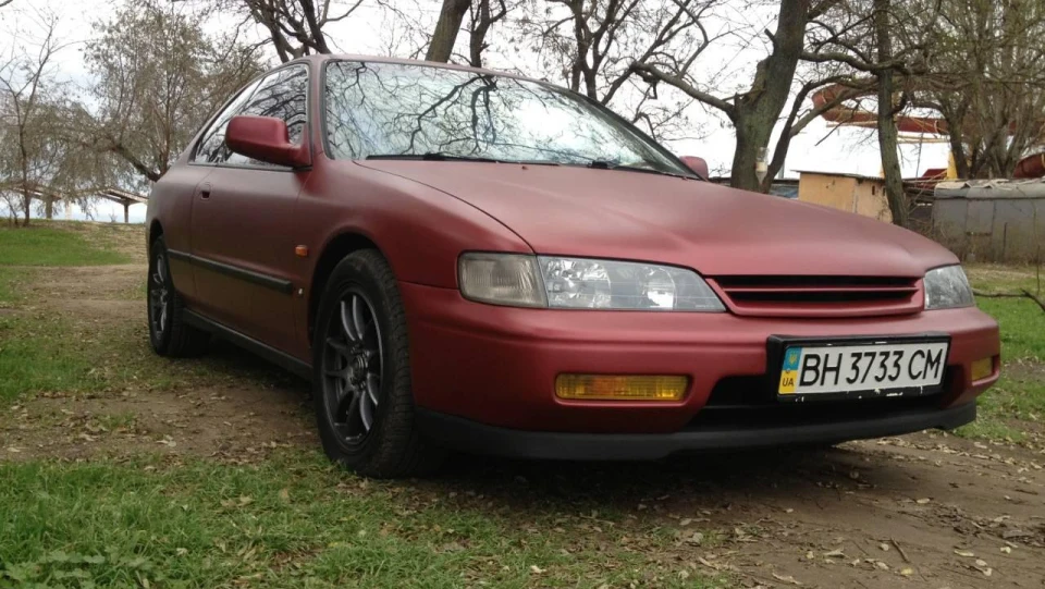 Honda Accord Coupe Бордовий Лінкор 3