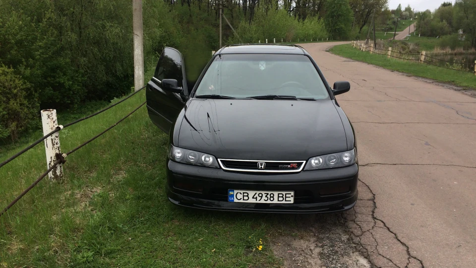 Honda Accord Coupe Only Black 4