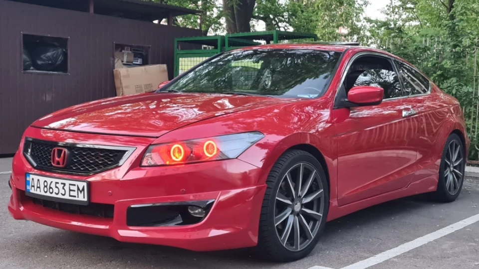 Honda Accord Coupe Red Rocket 2
