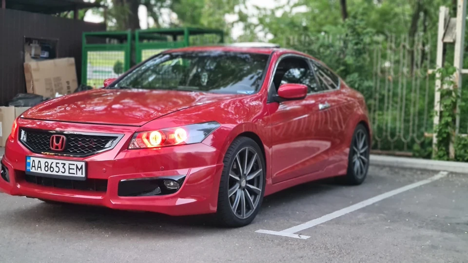 Honda Accord Coupe Red Rocket 4
