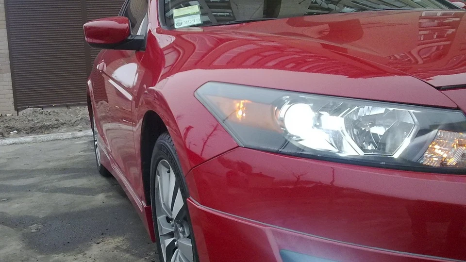 Honda Accord Coupe San Marino Red 2