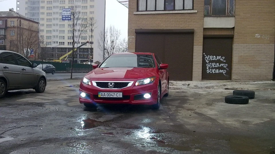 Honda Accord Coupe San Marino Red 3