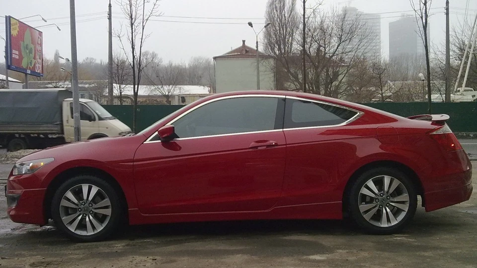 Honda Accord Coupe San Marino Red 4