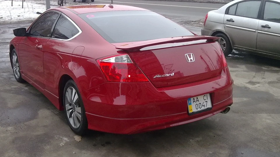 Honda Accord Coupe San Marino Red 5