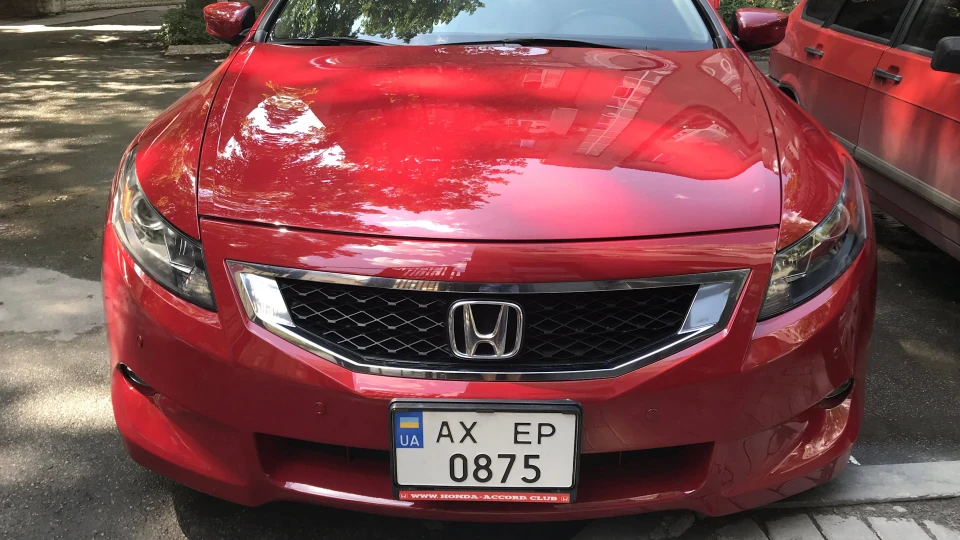 Honda Accord Coupe V6 San Marino Red 2
