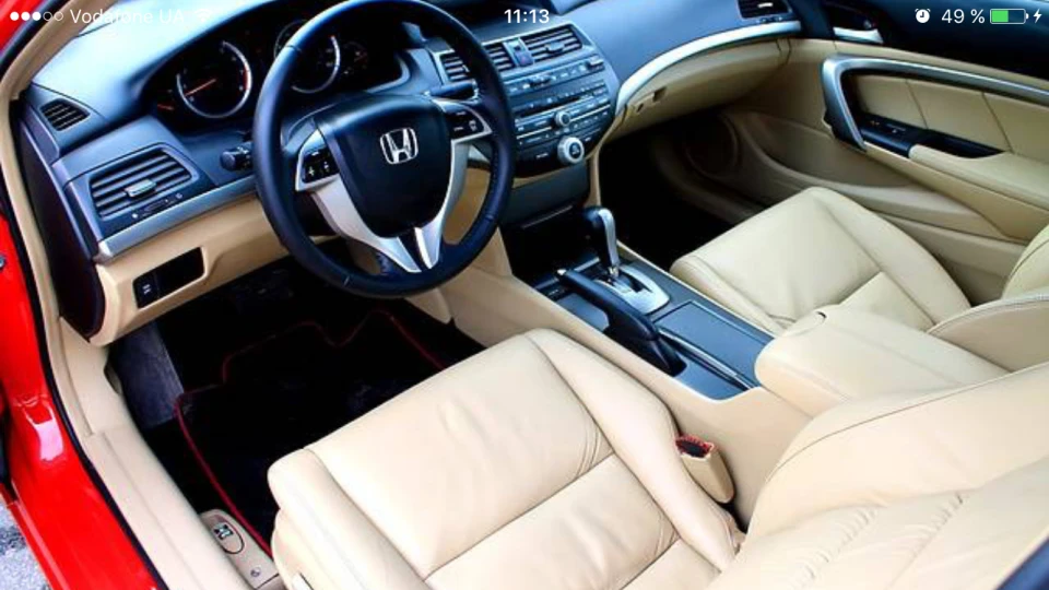 Honda Accord Coupe V6 San Marino Red 3