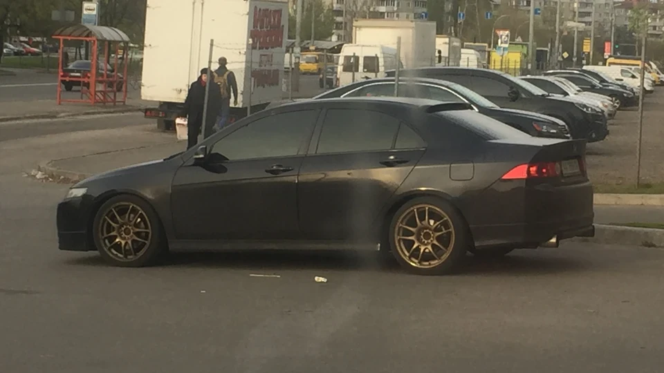 Honda Accord black 1988 2