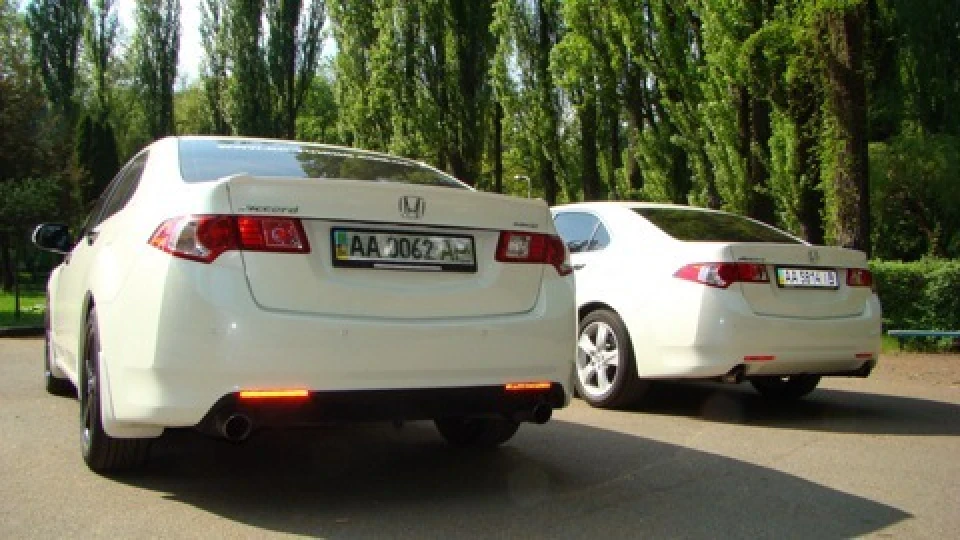 Honda Accord White EXE 4